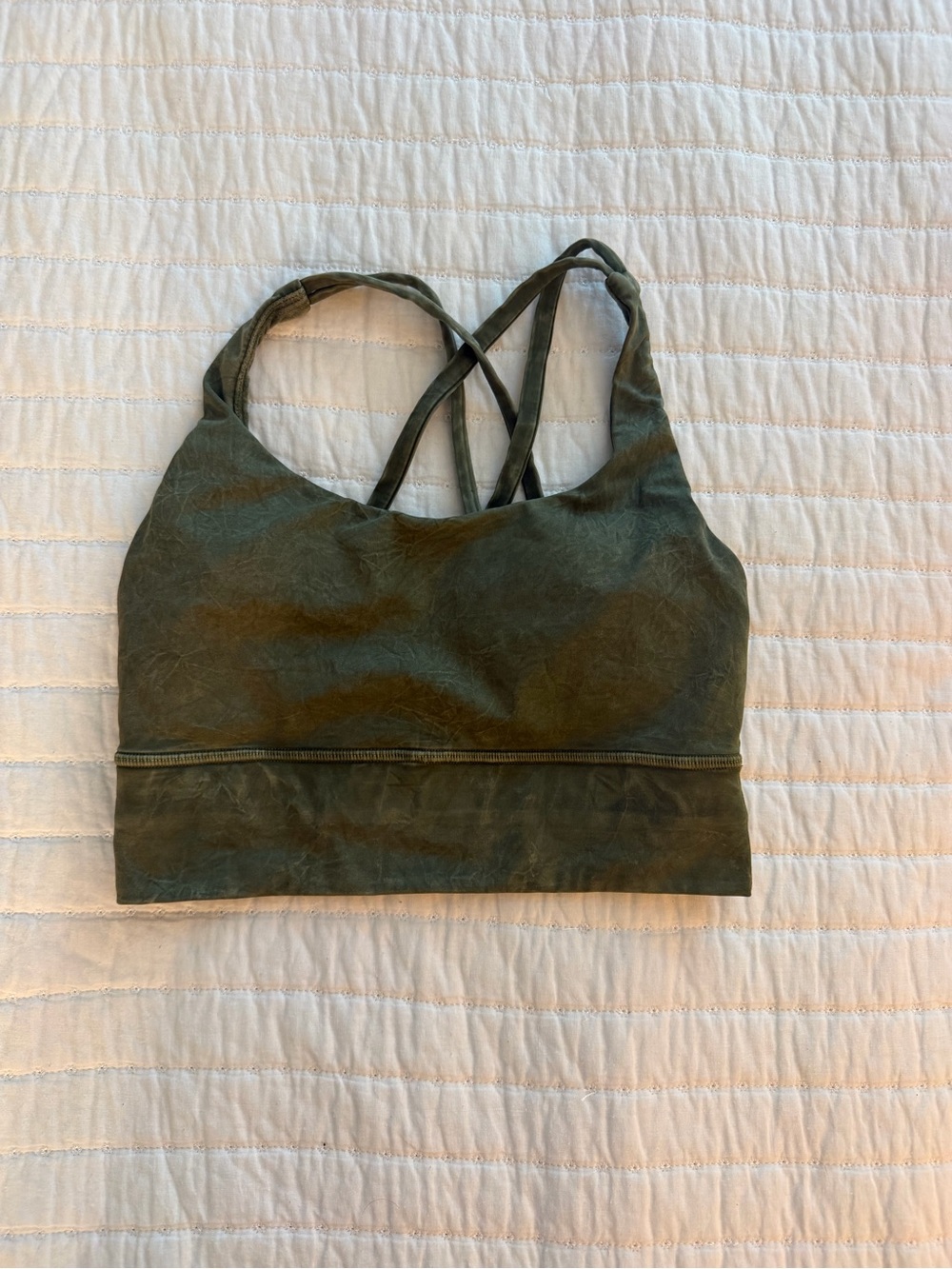 Lululemon Green Strappy Sports Bra - Women Intimates & Sleepwear